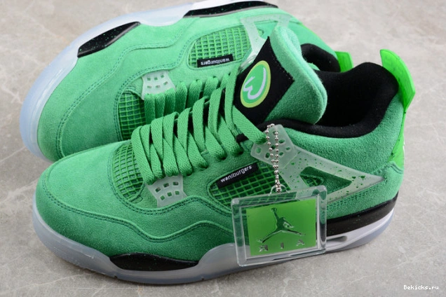 Rep BK air green aj4-904284 pe 4 jordan 1204